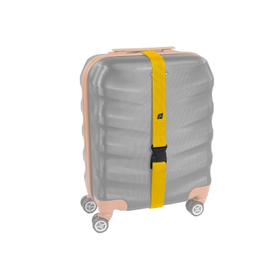 Pas transportowy zabezpieczający do walizki żółty 40mm x 150 cm