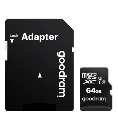 Karta pamięci Micro SD 64GB adapter telefon laptop