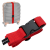 Pas zabezpieczający transportowy bagaż walizka czerwony 30mm x 150 cm