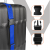 Pas transportowy zabezpieczający do walizki niebieski 30mm x 190 cm